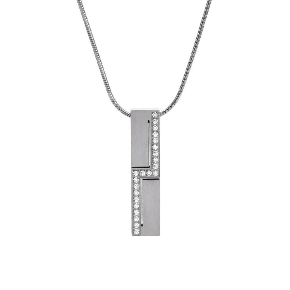 B.Tiff Cross Body Pendant w/ 16” Gold Necklace (Retail $90)
